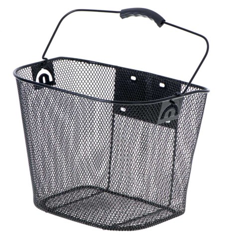 RALLEX Koszyk rowerowy kosz przedni metalowy na kierownicę click RALLEX Koszyk rowerowy kosz przedni metalowy na kierownicę click