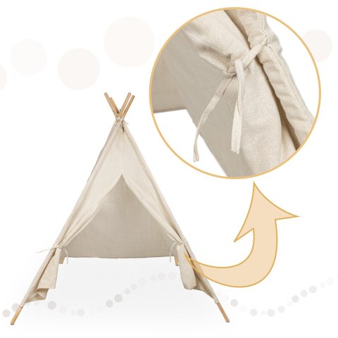 Namiot domek indiański dla dzieci Tipi Wigwam 135cm Namiot domek indiański dla dzieci Tipi Wigwam 135cm