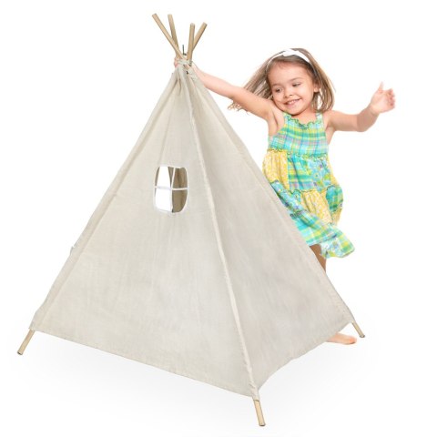 Namiot domek indiański dla dzieci Tipi Wigwam 135cm Namiot domek indiański dla dzieci Tipi Wigwam 135cm