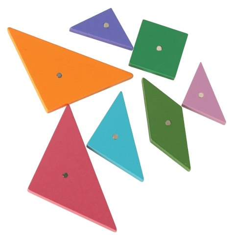 Tangram książeczka magnetyczna układanka klocki 3D Tangram książeczka magnetyczna układanka klocki 3D