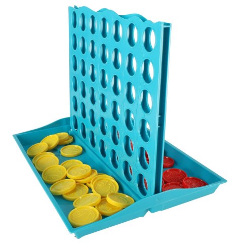 Gra logiczna szczęśliwa czwórka 25x19x20cm Gra logiczna szczęśliwa czwórka 25x19x20cm