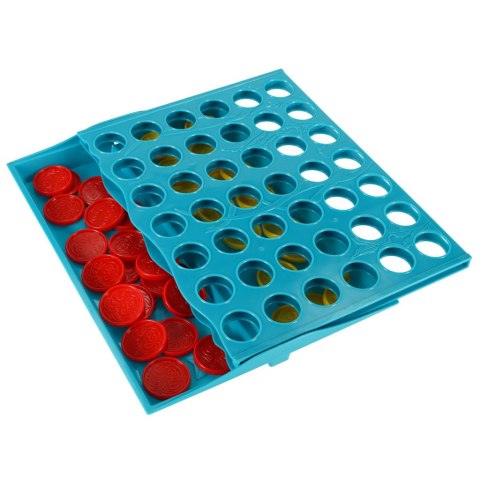 Gra logiczna szczęśliwa czwórka 25x19x20cm Gra logiczna szczęśliwa czwórka 25x19x20cm