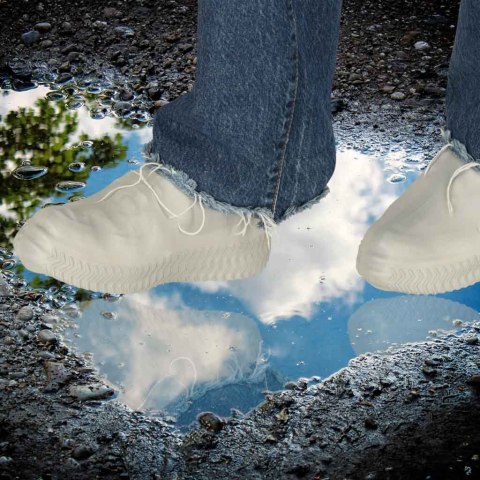 Ochraniacze na buty wodoodporne kalosze M szare roz. 35-38 Ochraniacze na buty wodoodporne kalosze M szare roz. 35-38