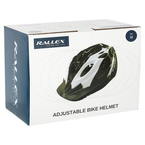 RALLEX Kask rowerowy damski męski regulowany 58-61 RALLEX Kask rowerowy damski męski regulowany 58-61