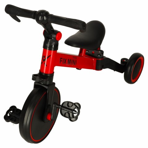 Rowerek Trike Fix Mini biegowy trójkołowy 3w1 z pedałami czerwony Rowerek Trike Fix Mini biegowy trójkołowy 3w1 z pedałami czerwony