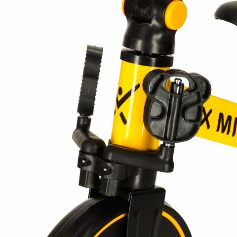 Rowerek Trike Fix Mini biegowy trójkołowy 3w1 z pedałami żółty Rowerek Trike Fix Mini biegowy trójkołowy 3w1 z pedałami żółty
