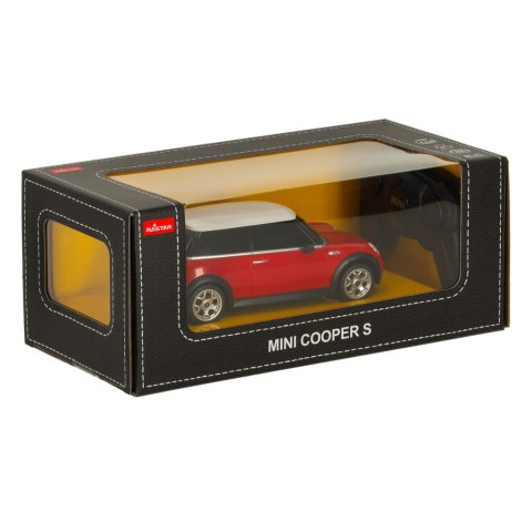 Samochód zdalnie sterowany Rastar 15000 MINI Cooper S 1:27 czerwony Samochód zdalnie sterowany Rastar 15000 MINI Cooper S 1:27 czerwony